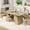 Gray, variant on Garvee 71" Modern Dining Table for 4-8 People, Rectangular Wooden Kitchen & Dining Room Table with Storage Shelf, Long Dinner Table for Home, Apartment, Office, Gray