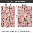 thumbnail image 4 of Pink Christmas Nutcracker Pattern Fall Garden Flags 12.5"x18" Double Side,Small Yard Flags for Outside,Outdoor Fall Decor,Autumn Funny Garden Flag Yard Decoration, 4 of 4
