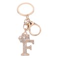 thumbnail image 1 of Llavero Cristal Brillante Con Letras Metal Portátil para Regalos Monedero Bolsos, 1 of 9