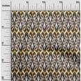 thumbnail image 1 of oneOone Tissu Viscose Georgette Imprimé Ethnique Ikat BTY 42 Pouces de Large, 1 of 4