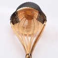 thumbnail image 5 of Bamboo and Wood Hanging Basket with Iron Wire Handle, 5 of 5