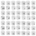 thumbnail image 2 of Miangastore 200pcs Hanger Size Tag Markers For Clothing Plastic Size Rings For Clothing Racks Garment Sale Markers Clothes Hanger Tags Labels For Clothes, 2 of 8