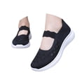 thumbnail image 4 of CAIXAI Orthopedic Dress Sneakers Women Arch Support Casual Sneakers for Women Breathable -On Low Top Walking Shoes Knit Upper Embroidery Platform Mary Janes Hands Free Soft Shoes, 4 of 8