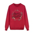 thumbnail image 6 of Christmas Sweatshirts for Family Matching Family Christmas Sweatshirts Round Neck Tops Pullover Long Sleeve Cute Christmas Tree Printed Christmas Matching Sweaters Christmas Sweatshirt for Mom, 6 of 6