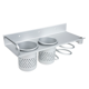 thumbnail image 1 of unbranded Soporte Para De Plateado Con Estante Para Herramientas De Peluquería, 1 of 7