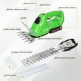 thumbnail image 3 of HOTREE Cordless Hedge Trimmer, Grass Shear, 2-in-1 25000 RPM, Battery Level Indicator, for Shrubs, Gardens, Patios, and Lawns, 3 of 8
