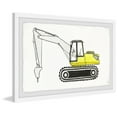 thumbnail image 2 of Marmont Hill Jackhammer Truck Framed Wall Art, 24.00" x 1.50", 2 of 6