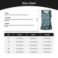 thumbnail image 6 of Fotbe Blue Color Cactus Womens Loose Fit Casual Flowy Slim-Fit Tank Tops Athletic Round Neck Trendy Sleeveless Summer Tops for Gym and Yoga-X-Large, 6 of 7