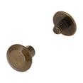 thumbnail image 5 of Chicago Screws, Flat Cap, Antique Brass, Solid Brass-LL (50 per bag), Multiple Sizes, 5 of 9