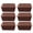 brown, variant on YBM Home Plastic Rattan Storage Box Basket Organizer for Bathroom, Large, Beige