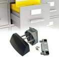 thumbnail image 4 of Cerradura para cajón de gabinete, cerradura para armario, pestillo para cajón de aleación Premium, pestillo para cajón RV para puerta de hogar y Estilo C, 4 of 7