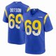 thumbnail image 1 of Camiseta de fútbol americano para adultos de Kevin Dotson #69 de para hombre, 1 of 2