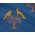 thumbnail image 4 of oneOone Cotton Flex Fabric Bird & Tree Block Print Fabric By The Yard 40 Inch Wide, 4 of 4