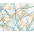 thumbnail image 3 of Saunders, Alonzo 23x20 Black Modern Framed Museum Art Print Titled - Curves and Waves VI, 3 of 5