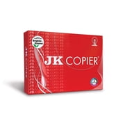 JK Copier Laser Unruled Copy & Multipurpose Paper, A4, 75 gsm, White, 500 Sheets, 500 Count