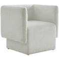 thumbnail image 2 of Meridian Furniture Vera Cream Boucle Fabric Accent Chair, 2 of 12
