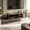 Walmut, variant on Catrimown Floating TV Stand, Wall Mounted TV Stand for TVs up to 55", Modern Media Console Entertainment Center with Storage, Black