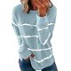 thumbnail image 1 of Puntoco moda mujer cuello redondo manga larga camiseta otoño estampado blusa suelta tops Puntoco Puntoco-4500, 1 of 5