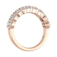 thumbnail image 2 of 3/4 Carat Diamond Wedding Band Ring in 14K Rose Gold (Ring Size 10) (SI1-SI2 Clarity), 2 of 4