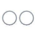 thumbnail image 5 of eXtremeRate New Hope Gray Replacement Accessories Accent Rings for ps5 Controller BDM-010/020/030/040, 5 of 6