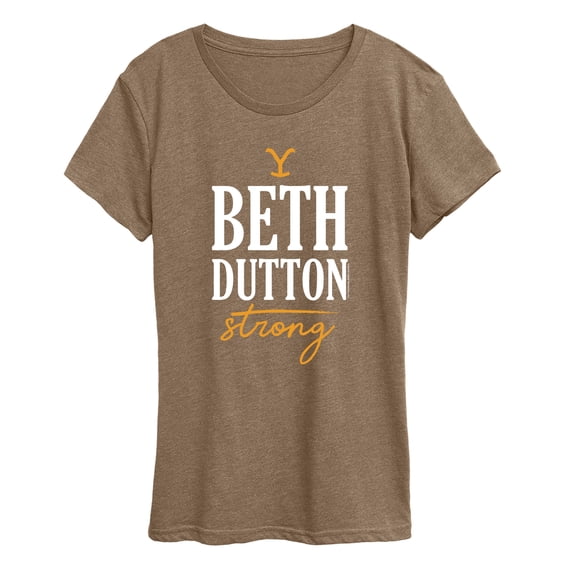 Yellowstone - Beth Dutton Strong Short Sleeve Graphic T-Shirt