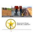 thumbnail image 4 of Distance Measuring Wheel Kit, Hand Push Roller Rangefinder 3 Sections Foldable 99999.9M/FT  for Lawn Surveying, 4 of 7