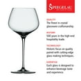thumbnail image 2 of Spiegelau Willsberger Burgundy Wine Glasses, Set of 4, European-Made Lead-Free Crystal, Classic Stemmed, Dishwasher Safe, Professional Quality Red Wine Glass Gift Set, 25.6 oz, 2 of 6