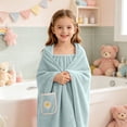 thumbnail image 6 of Chamoist Wearable Bath Towel Wrap, 51.1x35.4 Inch Quick Dry Absorbent Bathrobe, Soft Microfiber Shower Wrap with Pocket for Bathroom Spa Home Wear, 6 of 6