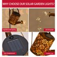 thumbnail image 4 of 36LEDs 600mm Energía solar Energía al aire libre Hervidor Luz Regadera Lámpara Cuerda de hadas Cont Meterk Lámpara de exterior, 4 of 7
