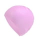 thumbnail image 1 of Gorro de natación impermeable de silicona con relieve único 1 Pc Rosa Púrpura, 1 of 5