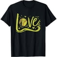 thumbnail image 2 of 100% Cotton Softball Shirt Women Teen Girls Softball Lover Softball Mom T-Shirt, 2 of 5