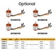 thumbnail image 3 of D2836-7 1120KV Motor sin escobillas Outrunner de alto rendimiento para el modelo de bricolaje, 3 of 6