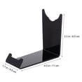 thumbnail image 2 of Shisuyan 2pcs Black Razor Brackets Multi-functional Display Rack Acrylic Storage Rack, 2 of 8