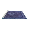 thumbnail image 2 of Ahgly Company Machine Washable Indoor Rectangle Persian Blue Traditional Area Rugs, 4' x 6', 2 of 4
