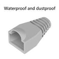 thumbnail image 5 of BQBQERT 100 Pcs Mixed Color CAT5E CAT6 RJ45 Ethernet Cable Strain Relief Cable Connector Plugs Cover, 5 of 11