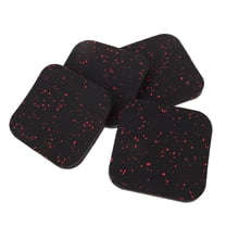 PENIKOKO 4-Pack Rubber Furniture Leg Pads Floor Protectors Noise Reduction Workout Mats for Hardwood and Tile