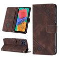 thumbnail image 1 of Compatible with Samsung Galaxy M33 5G Classic Embossed PU Leather Case with Card Holder Shockproof Cover, 1 of 5