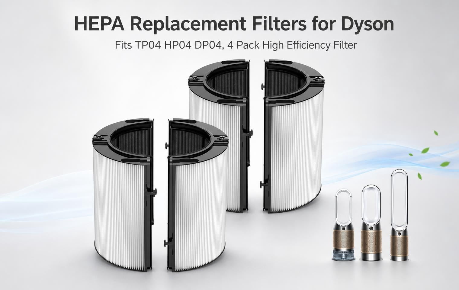 Restored Premium Dyson Pure Humidify+Cool™ PH01 Purifying