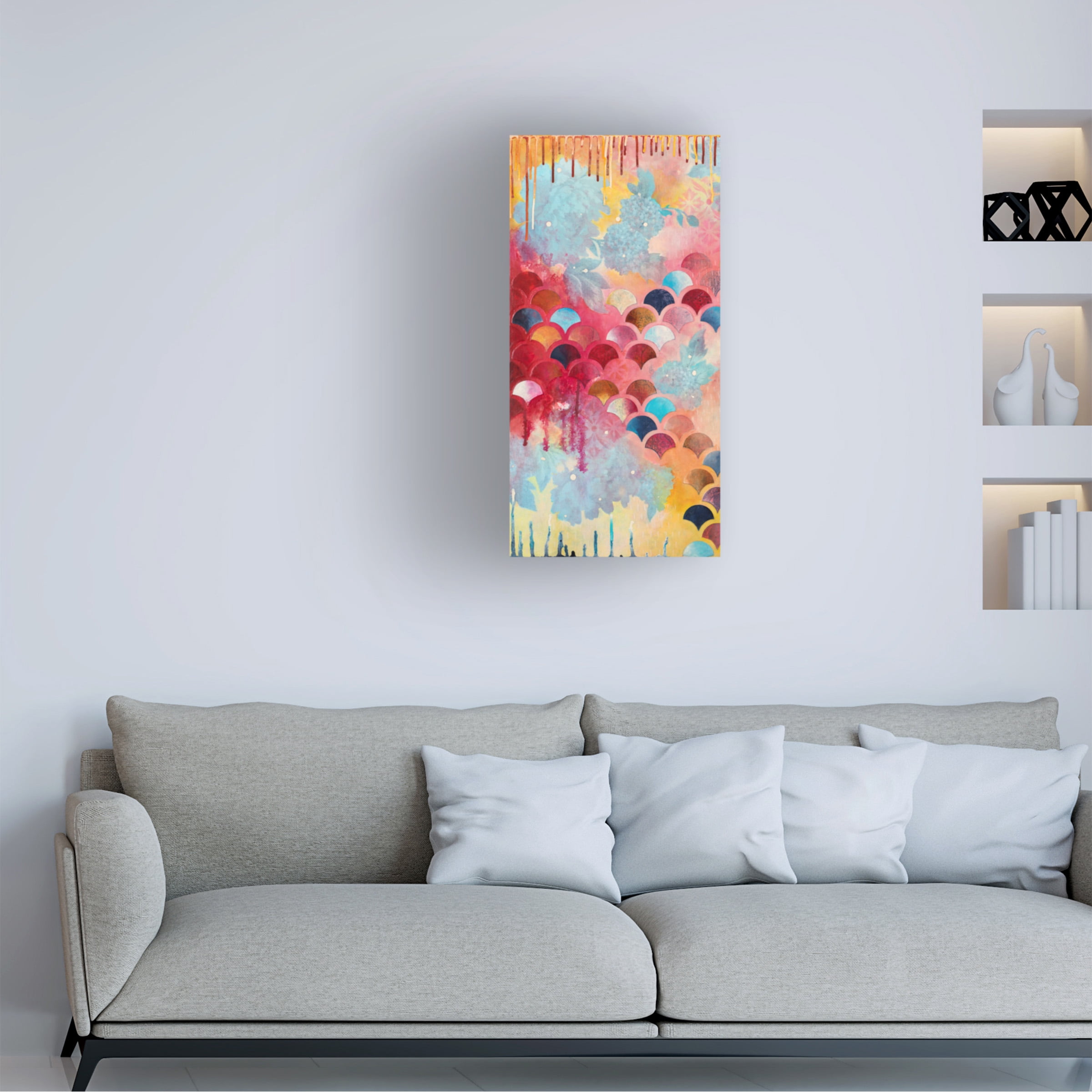 Heather Robinson 'Etiquette I' Canvas Art