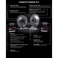 thumbnail image 4 of R1 Concepts Front Rear Brakes and Rotors Kit |Front Rear Brake Pads| Brake Rotors and Pads| Super Duty Brake Pads and Rotors| Hardware Kit|fits 1998-2005 Chevrolet Blazer, S10; GMC Jimmy, Sonoma, 4 of 5