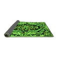 thumbnail image 2 of Ahgly Company Indoor Rectangle Abstract Green Modern Area Rugs, 6' x 9', 2 of 4