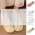 thumbnail image 3 of Dress Shoes for Women Round Closed Toe Flats Shoes Floral Lace Ballet Flats Dressy Comfortable Foldable Flats Low Heel Slip on Shoes Sky Blue, 3 of 7