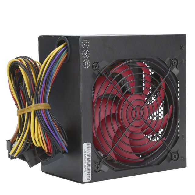 Power Supply, Adjustable Computer Parts, Portable Low Noise Home for Desktop Comptuer Office US Plug,AU Plug,EU Plug
