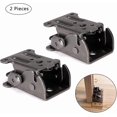 thumbnail image 2 of 2024 Hinged Table Legs 2 Pieces Bed Leg Extension Table Self-locking Hinge Folding Bracket Hinge Folding Work Table With Extended Folding Legs, 2 of 5