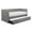Gray, variant on Modern Daybed With Brown Faux Leather Upholstery And Enchanting Trundle Form Contemporary Seductive Trundle, Wood