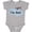 AC-Heather Grey, variant on 1st Birthday Airplane I'm One Boys Baby Bodysuit