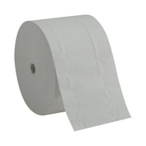 Georgia-Pacific Compact Coreless 2-Ply Recycled Fiber Toilet Paper, 19378, 1500 Sheets Per Roll, 18 Rolls Per Case