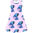 thumbnail image 3 of MINISO Robe Princesse Disney Stitch Robe d'Anniversaire pour Enfants Robe de Princesse pour Filles Tenue de Fête d'Anniversaire Tendance, 3 of 6