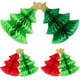 thumbnail image 3 of GOOHOCHY 6 piezas de centros de mesa para fiestas, adornos navideños de panal para árbol de Navidad, suministros para festivales, 3 of 8