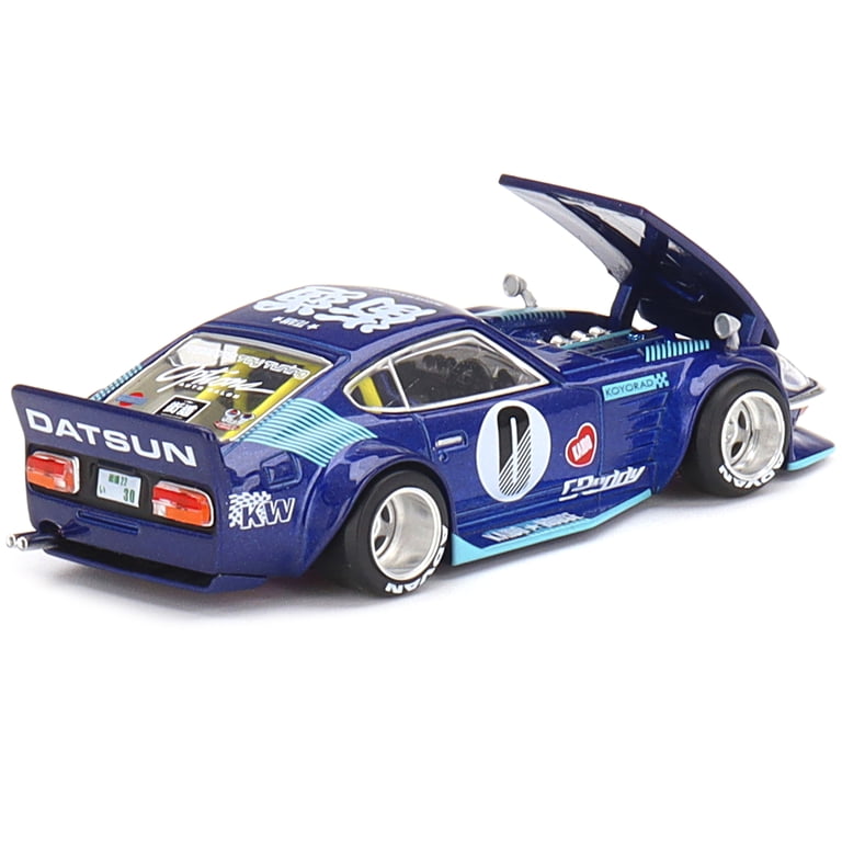 Mini GT Kaido House Datsun Fairlady Z S30Z Wide Spec Blue Edition